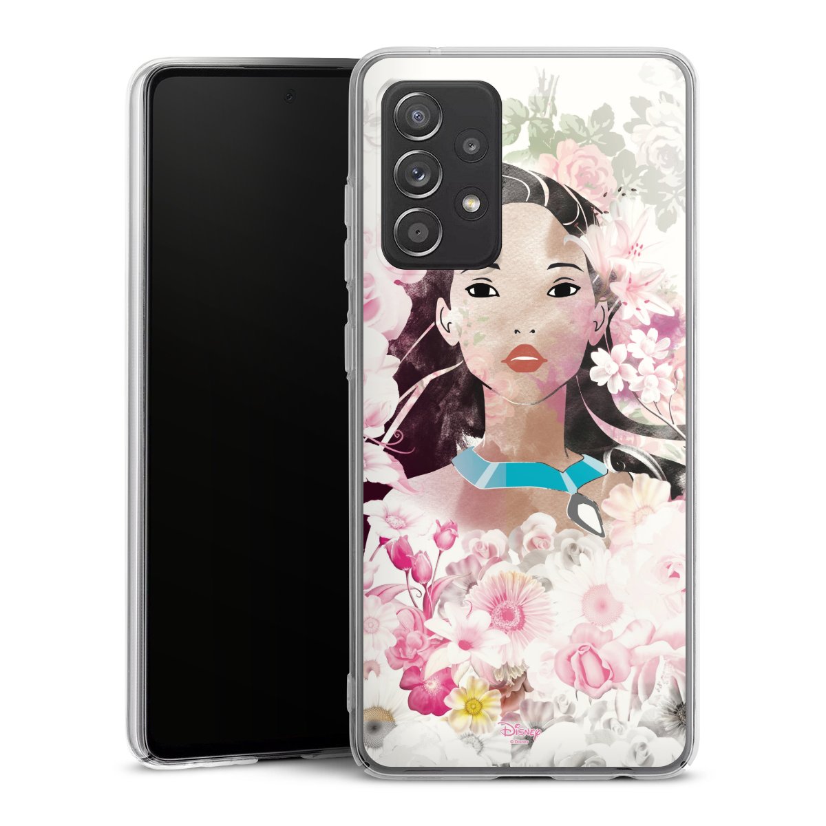 Galaxy A52s 5G Handy Hard Case Schutzhülle transparent Smartphone Handy Hülle Pocahontas Official Licensed Product Disney Hard Case