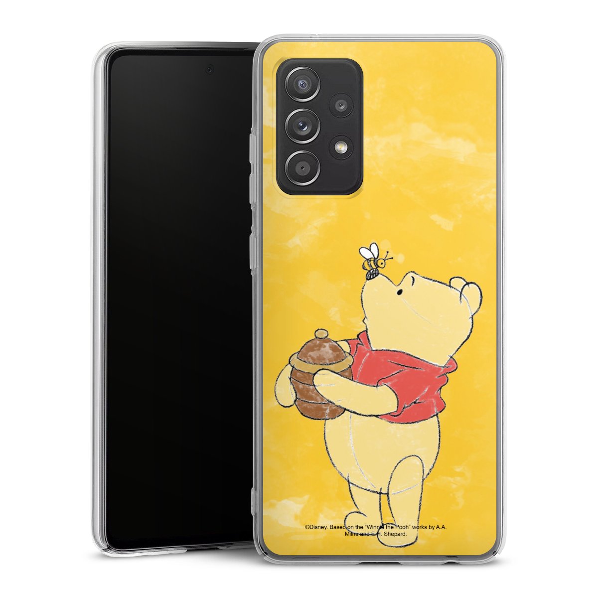 Galaxy A52s 5G Handy Hard Case Schutzhülle transparent Smartphone Handy Hülle Official Licensed Product Winnie The Pooh Disney Hard Case