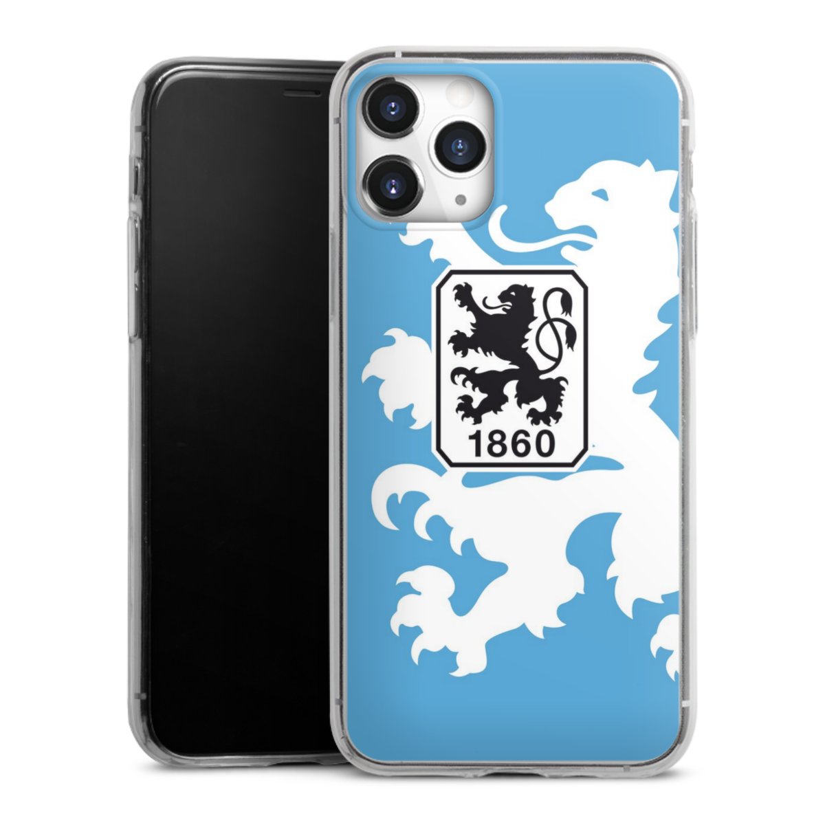 iPhone 11 Pro Handy Slim Case extra dünn Silikon Handyhülle transparent Hülle Coat Of Arms Official Licensed Product Silikon Slim Case