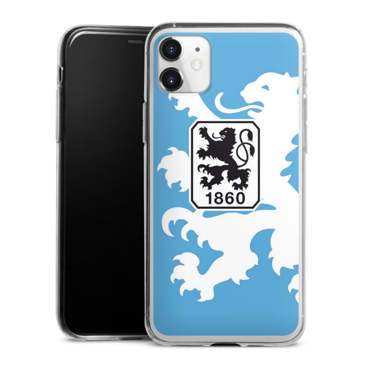 iPhone 11 Handy Slim Case extra dünn Silikon Handyhülle transparent Hülle Coat Of Arms Official Licensed Product Silikon Slim Case