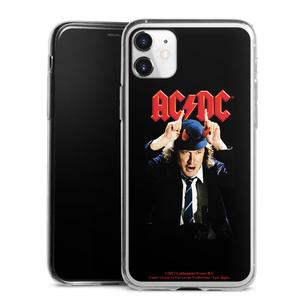 iPhone 11 Handy Slim Case extra dünn Silikon Handyhülle transparent Hülle Merchandise Acdc Riverplate Silikon Slim Case