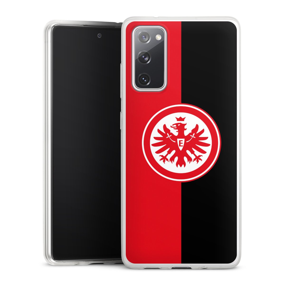 Galaxy S20 FE Handy Slim Case extra dünn Silikon Handyhülle transparent Hülle Official Licensed Product Eintracht Frankfurt Sge Silikon Slim Case