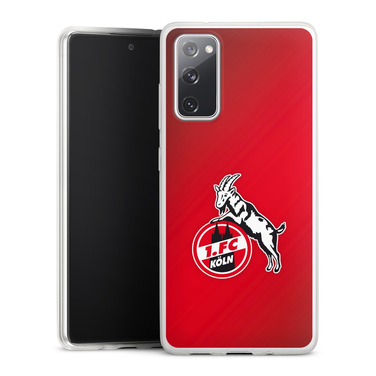 Galaxy S20 FE Handy Slim Case extra dünn Silikon Handyhülle transparent Hülle Official Licensed Product Effzeh 1. Fc Köln Silikon Slim Case