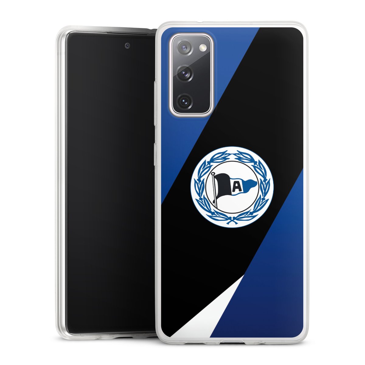 Galaxy S20 FE Handy Slim Case extra dünn Silikon Handyhülle transparent Hülle Official Licensed Product Arminia Bielefeld Dsc Silikon Slim Case