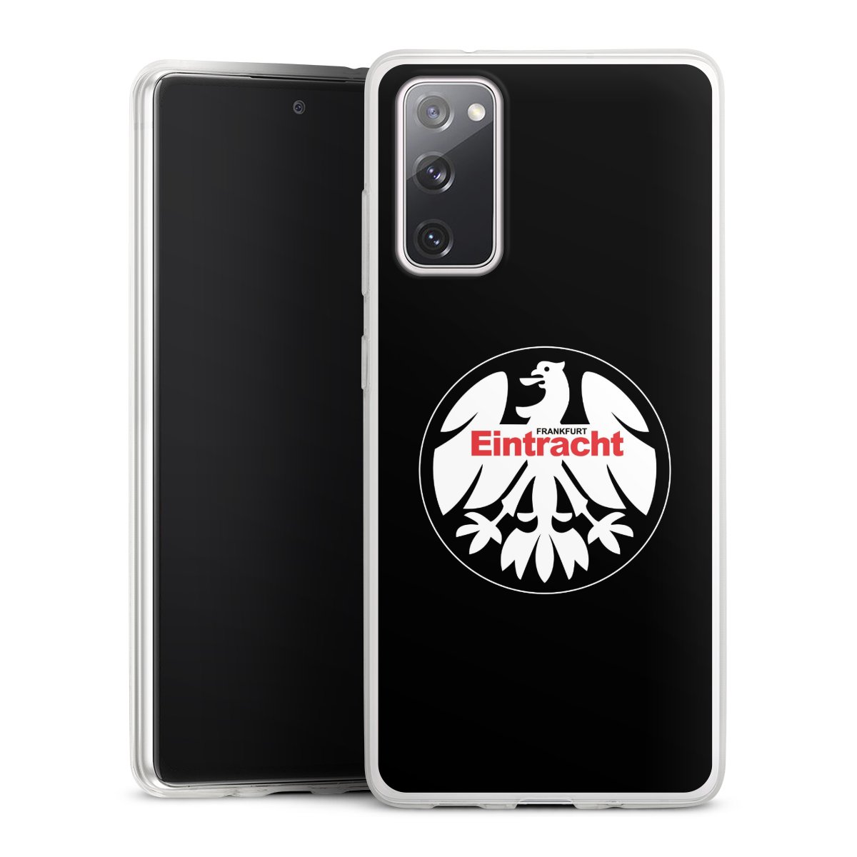 Galaxy S20 FE Handy Slim Case extra dünn Silikon Handyhülle transparent Hülle Official Licensed Product Eintracht Frankfurt Sge Silikon Slim Case