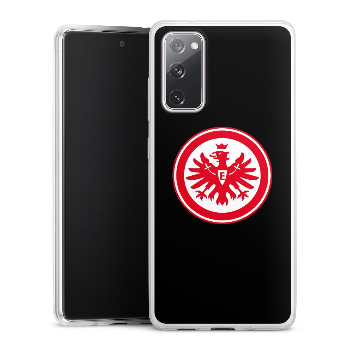 Galaxy S20 FE Handy Slim Case extra dünn Silikon Handyhülle transparent Hülle Eintracht Frankfurt Sge Eagle Silikon Slim Case