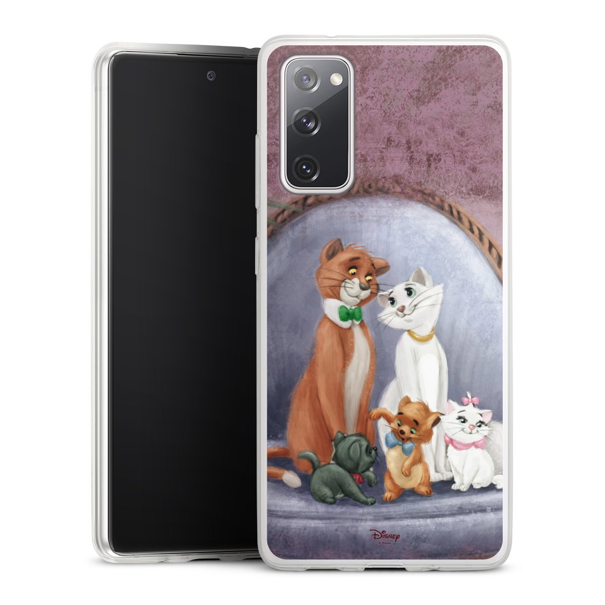 Galaxy S20 FE Handy Slim Case extra dünn Silikon Handyhülle transparent Hülle Official Licensed Product Disney Aristocats Silikon Slim Case