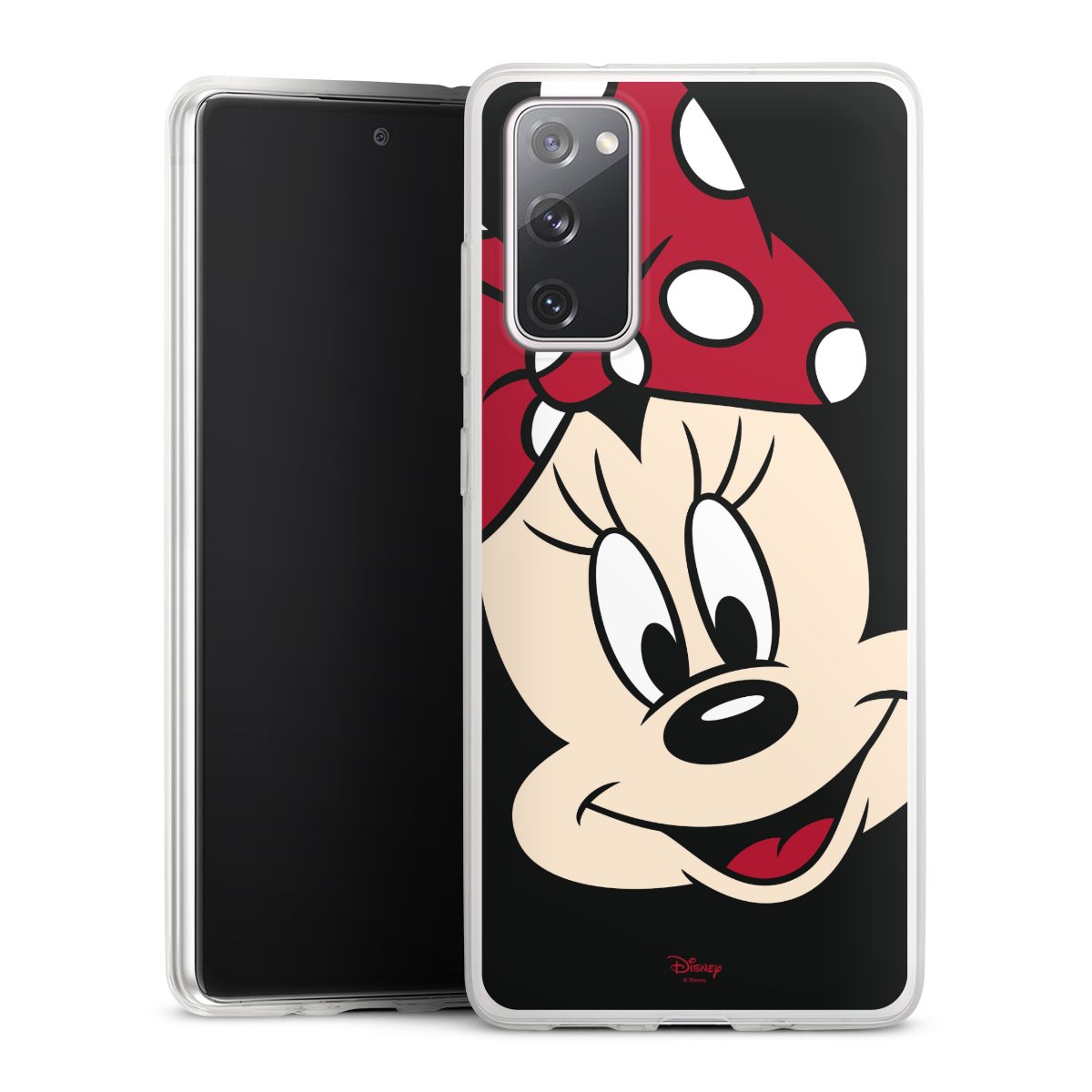 Galaxy S20 FE Handy Slim Case extra dünn Silikon Handyhülle transparent Hülle Minnie Mouse Official Licensed Product Disney Silikon Slim Case