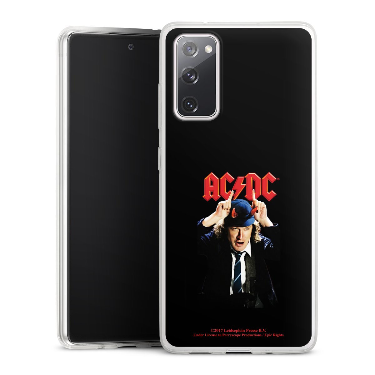 Galaxy S20 FE Handy Slim Case extra dünn Silikon Handyhülle transparent Hülle Merchandise Acdc Riverplate Silikon Slim Case