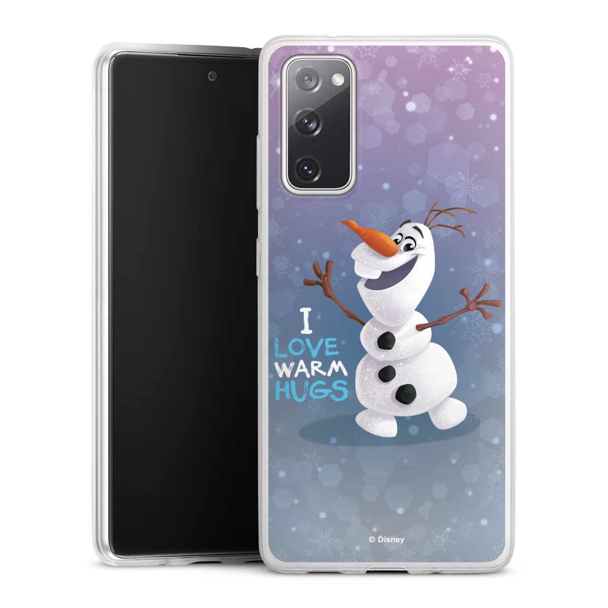 Galaxy S20 FE Handy Slim Case extra dünn Silikon Handyhülle transparent Hülle Frozen Frozen Olaf Official Licensed Product Silikon Slim Case