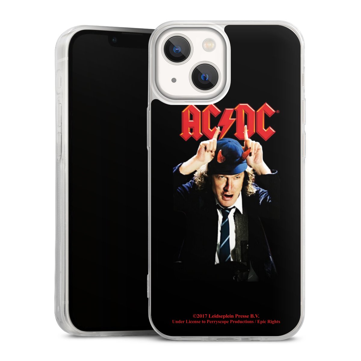 iPhone 13 Mini Handy Slim Case extra dünn Silikon Handyhülle transparent Hülle Merchandise Acdc Riverplate Silikon Slim Case