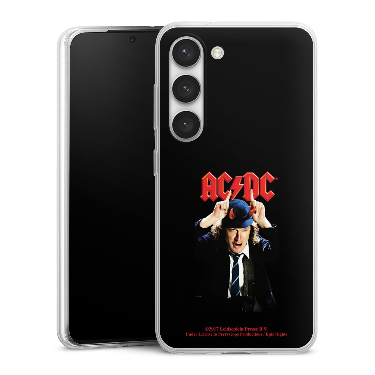 Galaxy S23 Handy Slim Case extra dünn Silikon Handyhülle transparent Hülle Merchandise Acdc Riverplate Silikon Slim Case