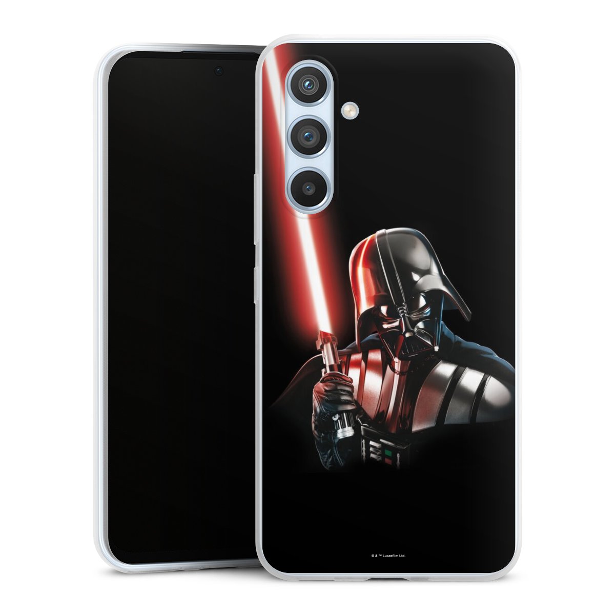 Galaxy A54 5G Handy Slim Case extra dünn Silikon Handyhülle transparent Hülle Star Wars Merchandise Darth Vader Silikon Slim Case