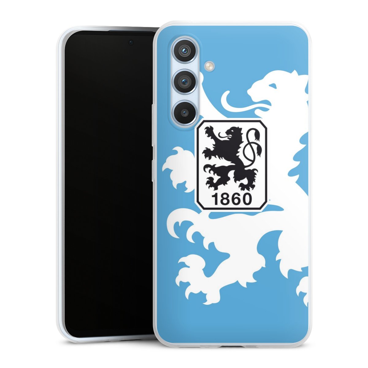 Galaxy A54 5G Handy Slim Case extra dünn Silikon Handyhülle transparent Hülle Coat Of Arms Official Licensed Product Silikon Slim Case