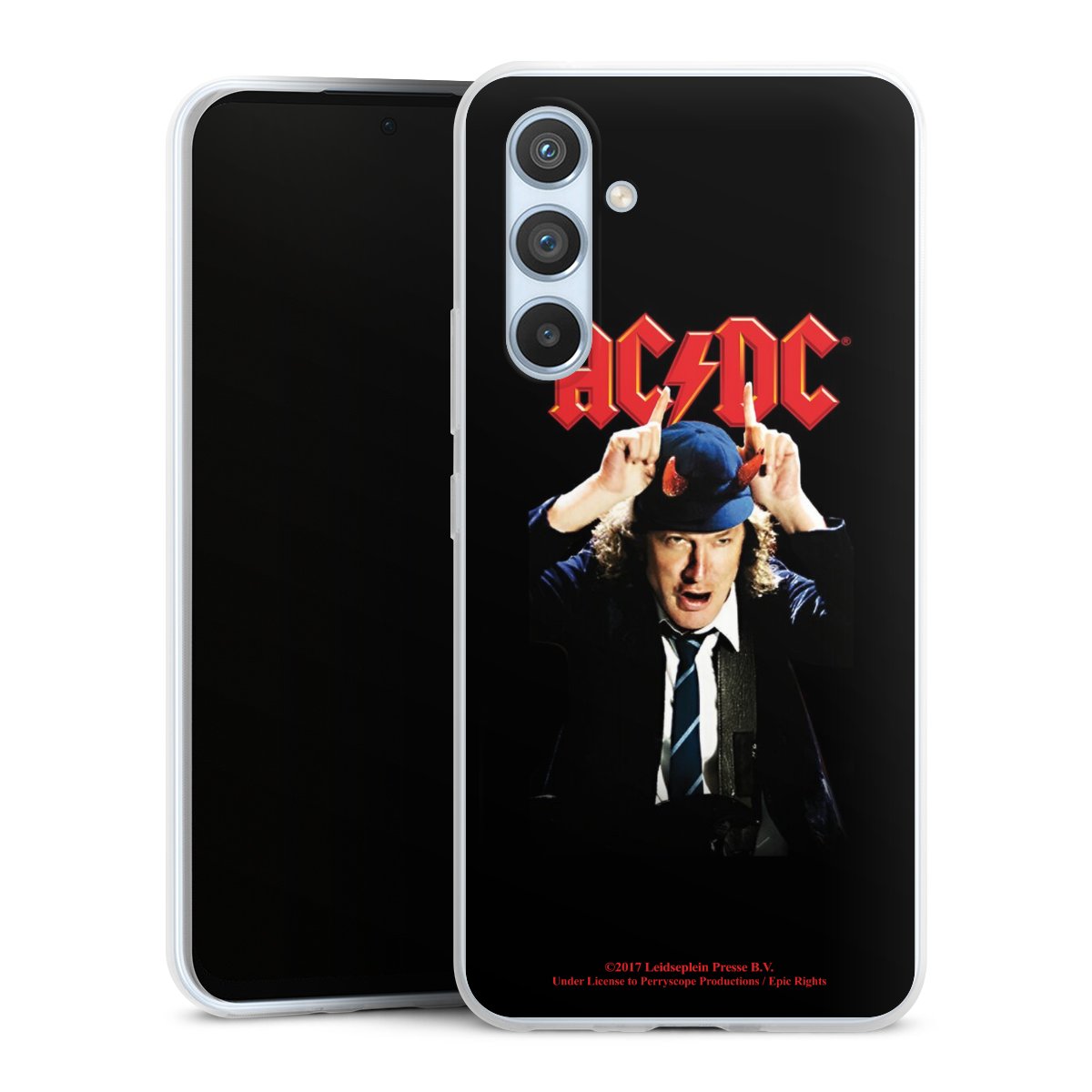 Galaxy A54 5G Handy Slim Case extra dünn Silikon Handyhülle transparent Hülle Merchandise Acdc Riverplate Silikon Slim Case