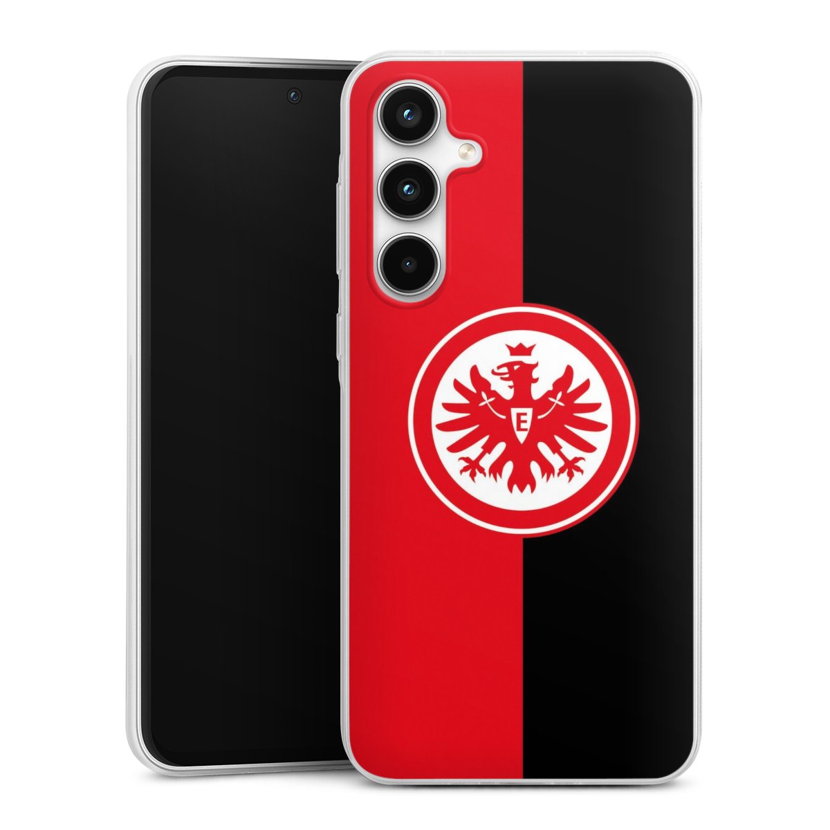 Galaxy A35 5G Handy Slim Case extra dünn Silikon Handyhülle transparent Hülle Official Licensed Product Eintracht Frankfurt Sge Silikon Slim Case