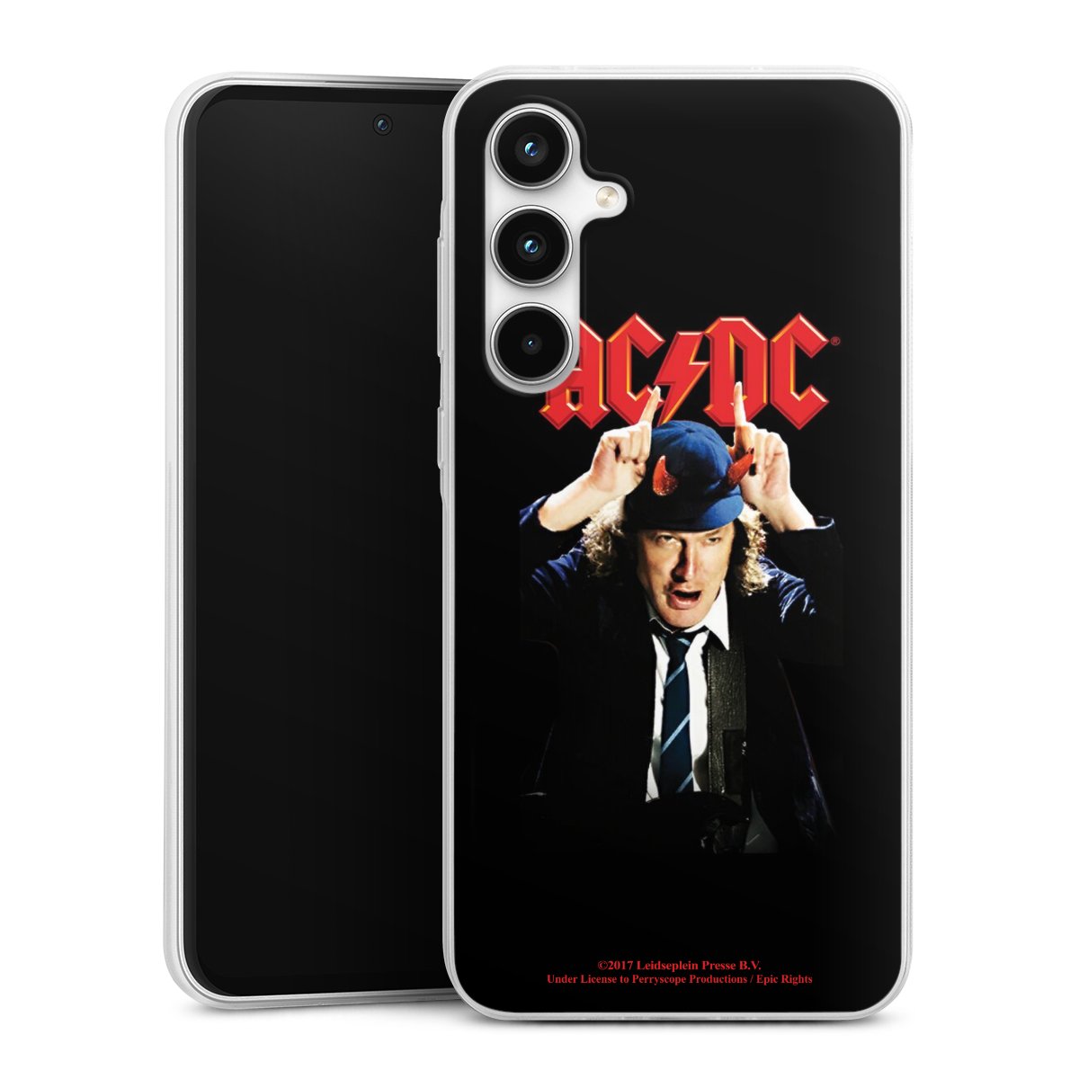 Galaxy A35 5G Handy Slim Case extra dünn Silikon Handyhülle transparent Hülle Merchandise Acdc Riverplate Silikon Slim Case