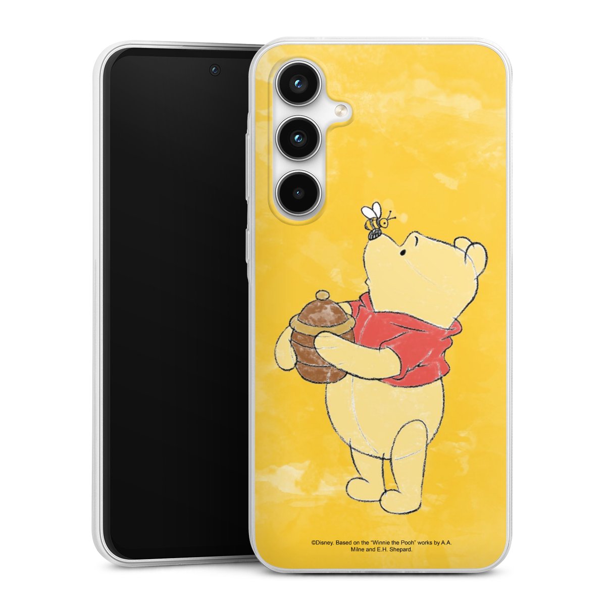 Galaxy A35 5G Handy Slim Case extra dünn Silikon Handyhülle transparent Hülle Official Licensed Product Winnie The Pooh Disney Silikon Slim Case