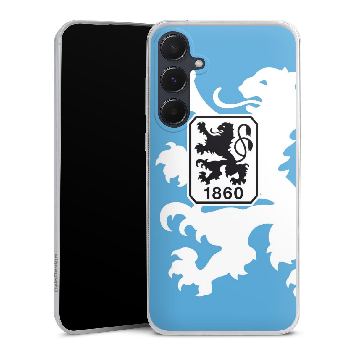 Galaxy A55 5G Handy Slim Case extra dünn Silikon Handyhülle transparent Hülle Coat Of Arms Official Licensed Product Silikon Slim Case