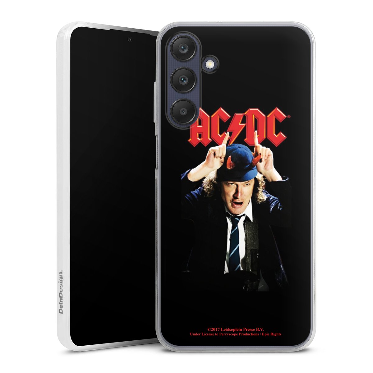 Galaxy A25 5G Handy Slim Case extra dünn Silikon Handyhülle transparent Hülle Merchandise Acdc Riverplate Silikon Slim Case