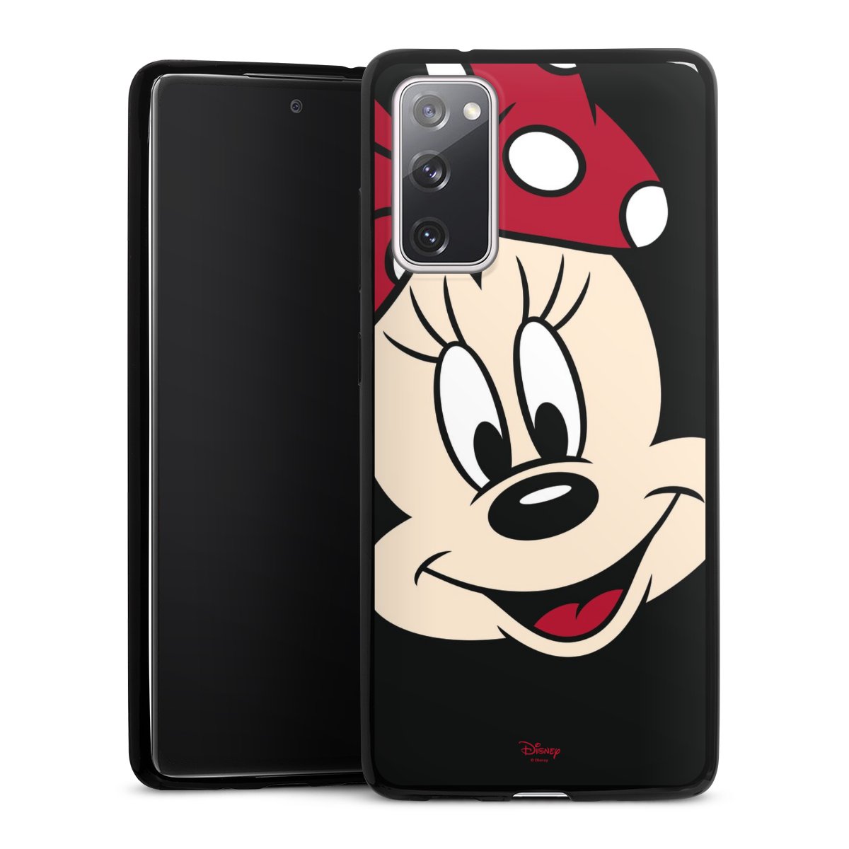 Galaxy S20 FE Handy Slim Case extra dünn Silikon Handyhülle schwarz Hülle Disney Official Licensed Product Minnie Mouse Silikon Slim Case