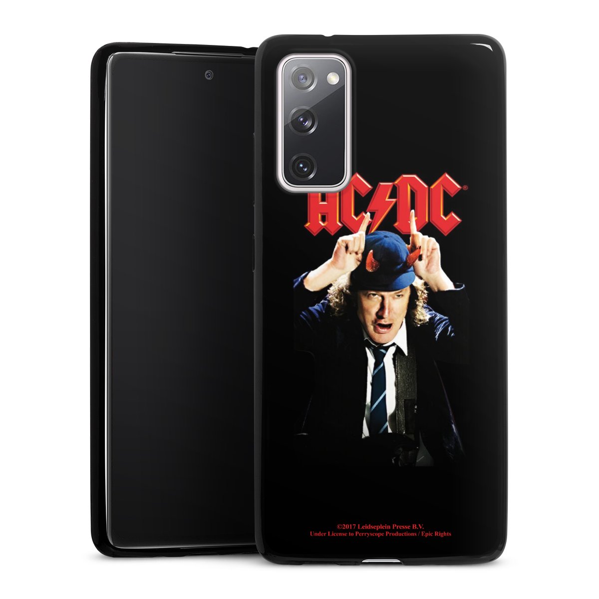 Galaxy S20 FE Handy Slim Case extra dünn Silikon Handyhülle schwarz Hülle Merchandise Acdc Riverplate Silikon Slim Case