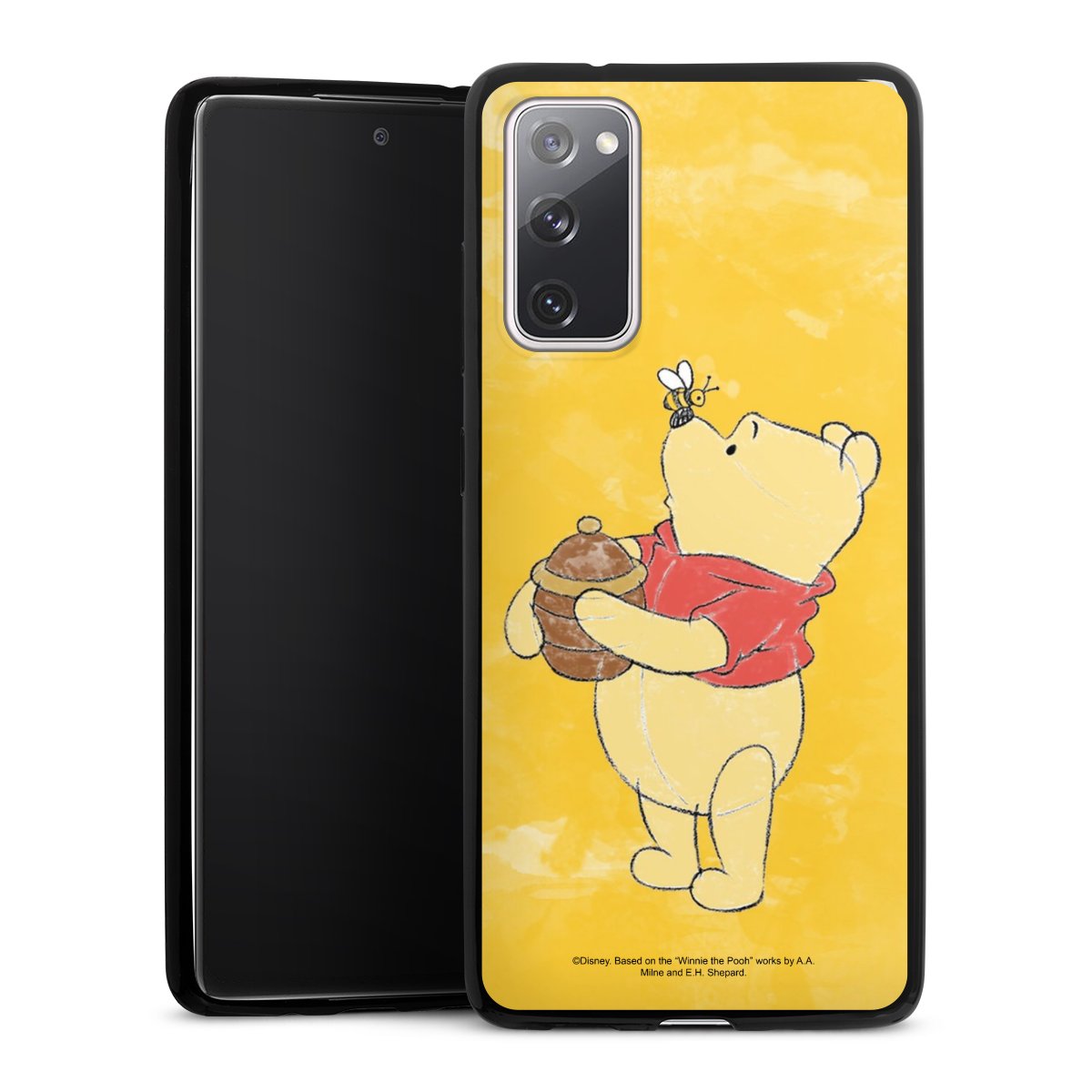 Galaxy S20 FE Handy Slim Case extra dünn Silikon Handyhülle schwarz Hülle Official Licensed Product Winnie The Pooh Disney Silikon Slim Case