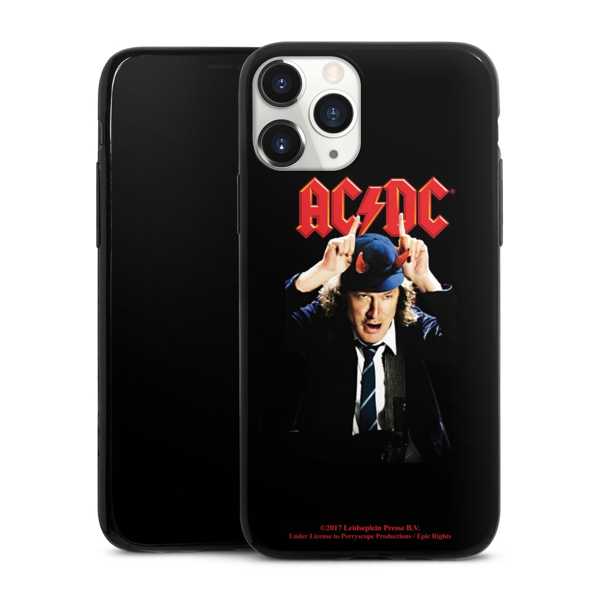 iPhone 11 Pro Handy Slim Case extra dünn Silikon Handyhülle schwarz Hülle Merchandise Acdc Riverplate Silikon Slim Case