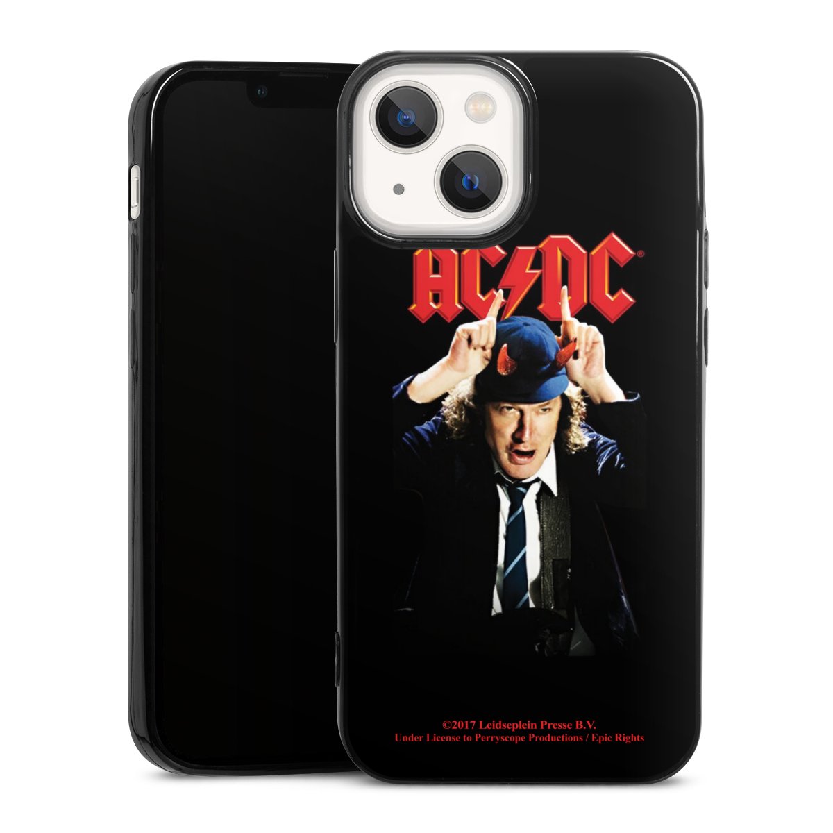 iPhone 13 Mini Handy Slim Case extra dünn Silikon Handyhülle schwarz Hülle Merchandise Acdc Riverplate Silikon Slim Case