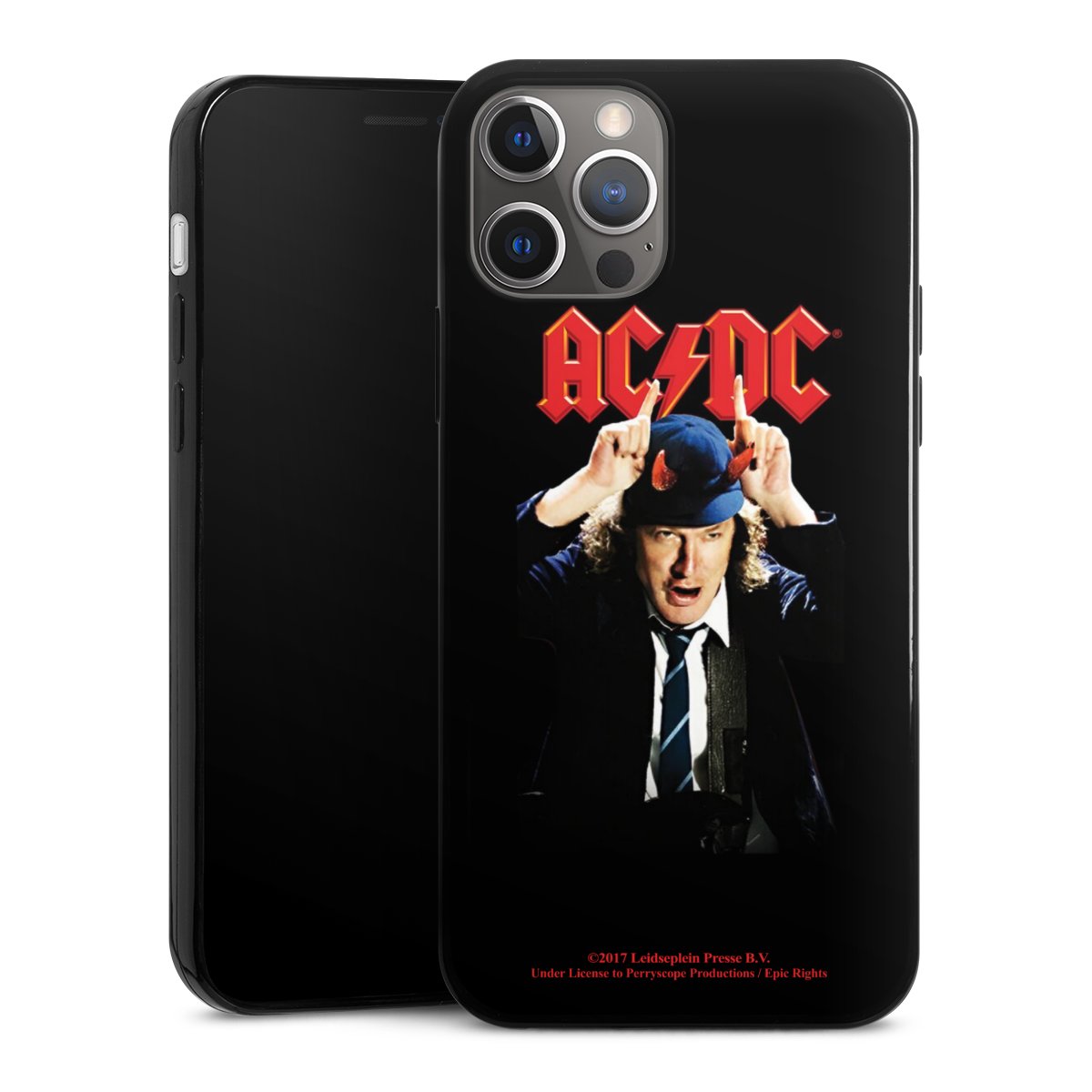 iPhone 12 Pro Handy Slim Case extra dünn Silikon Handyhülle schwarz Hülle Merchandise Acdc Riverplate Silikon Slim Case