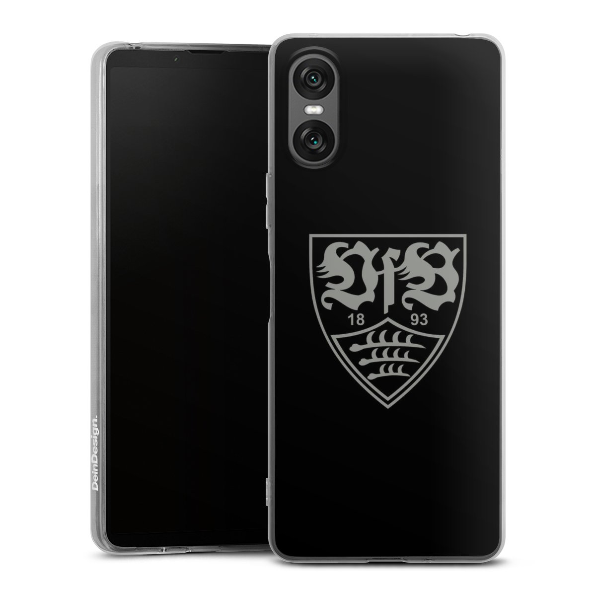 Sony Xperia 10 VI Handy Silikon Hülle Case transparent Handyhülle Official Licensed Product Vfb Stuttgart Silikon Case