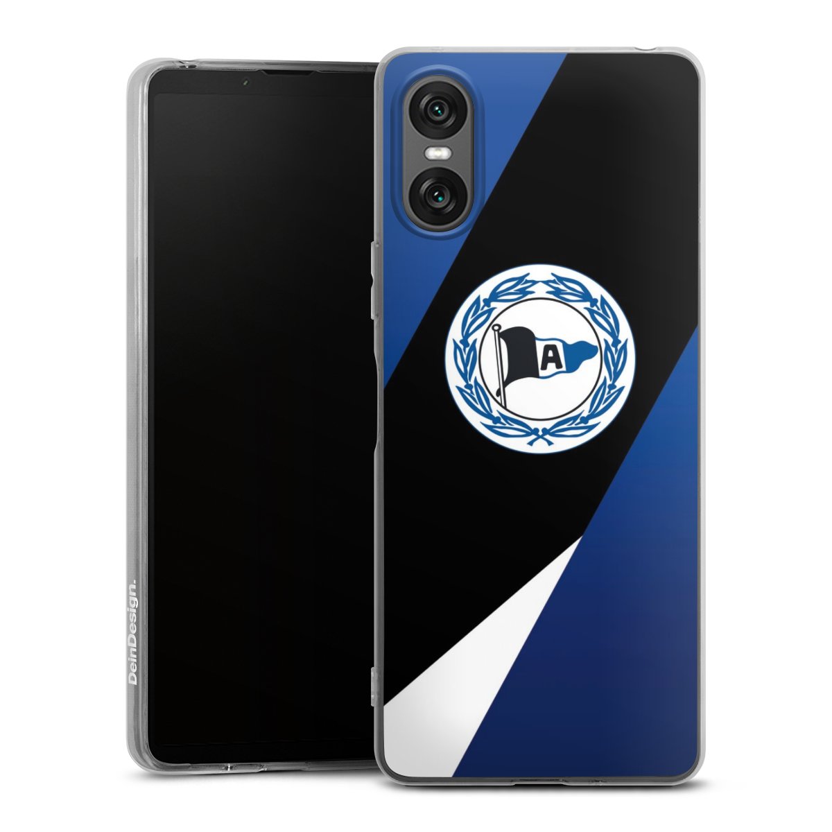 Sony Xperia 10 VI Handy Silikon Hülle Case transparent Handyhülle Official Licensed Product Arminia Bielefeld Dsc Silikon Case