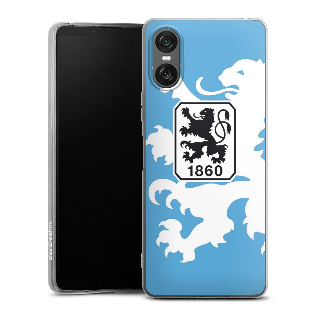 Sony Xperia 10 VI Handy Silikon Hülle Case transparent Handyhülle Coat Of Arms Official Licensed Product Silikon Case