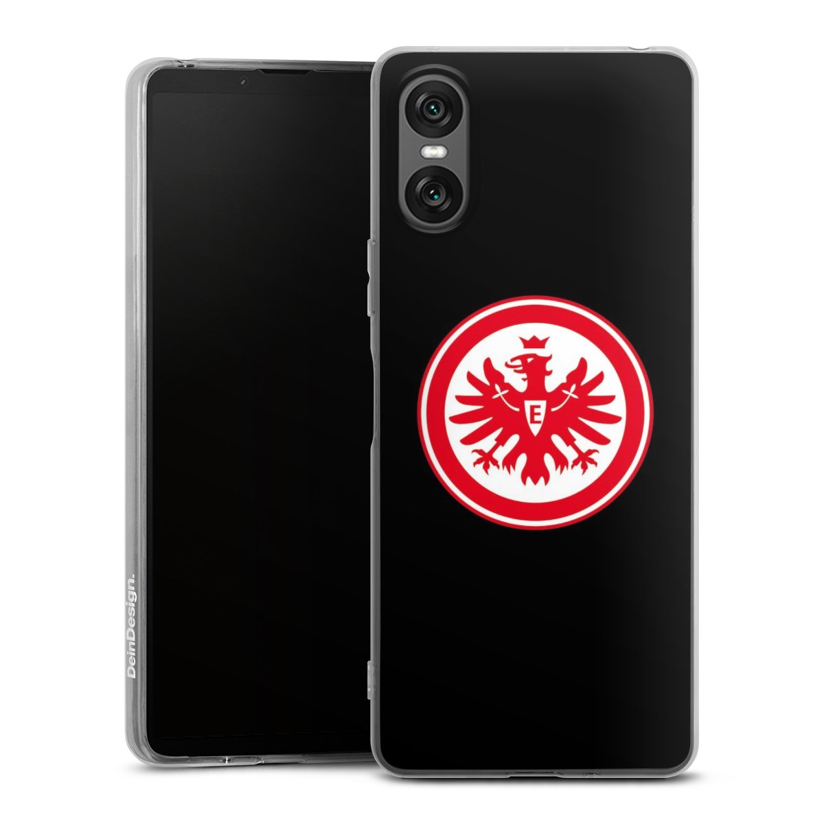 Sony Xperia 10 VI Handy Silikon Hülle Case transparent Handyhülle Eintracht Frankfurt Sge Eagle Silikon Case