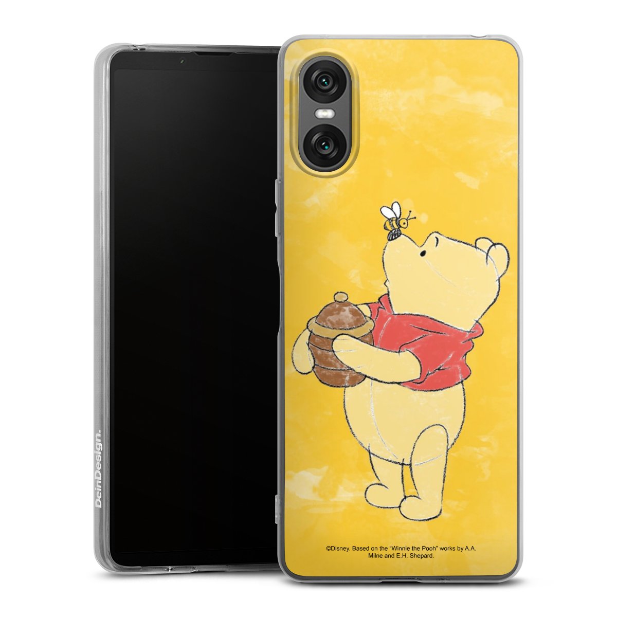 Sony Xperia 10 VI Handy Silikon Hülle Case transparent Handyhülle Official Licensed Product Winnie The Pooh Disney Silikon Case