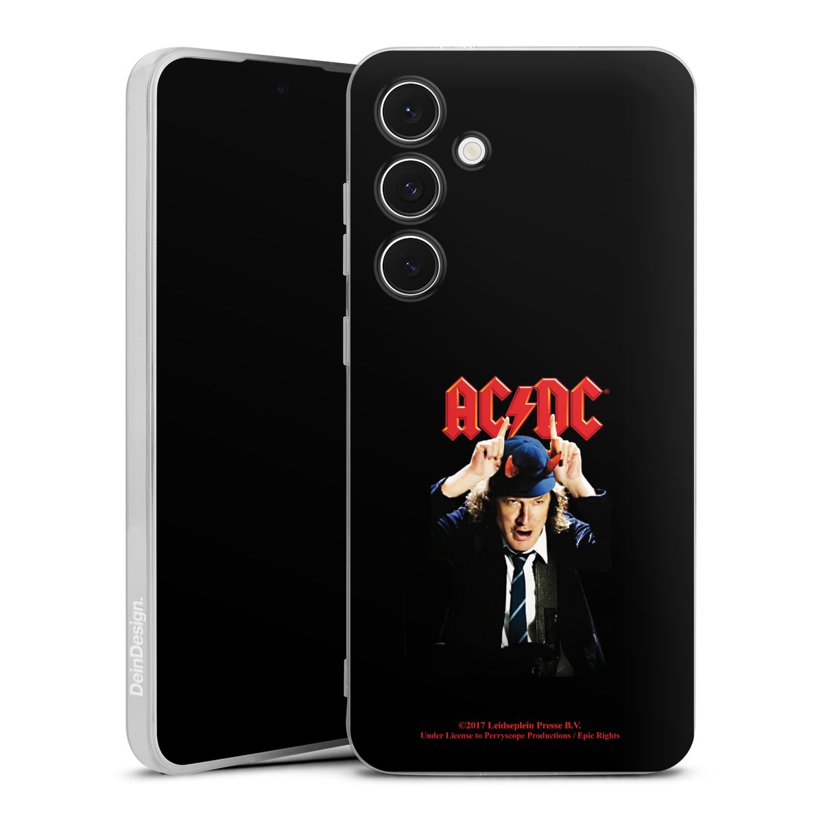 Galaxy S24 FE 5G Handy Silikon Hülle Case transparent Handyhülle Merchandise Acdc Riverplate Silikon Case