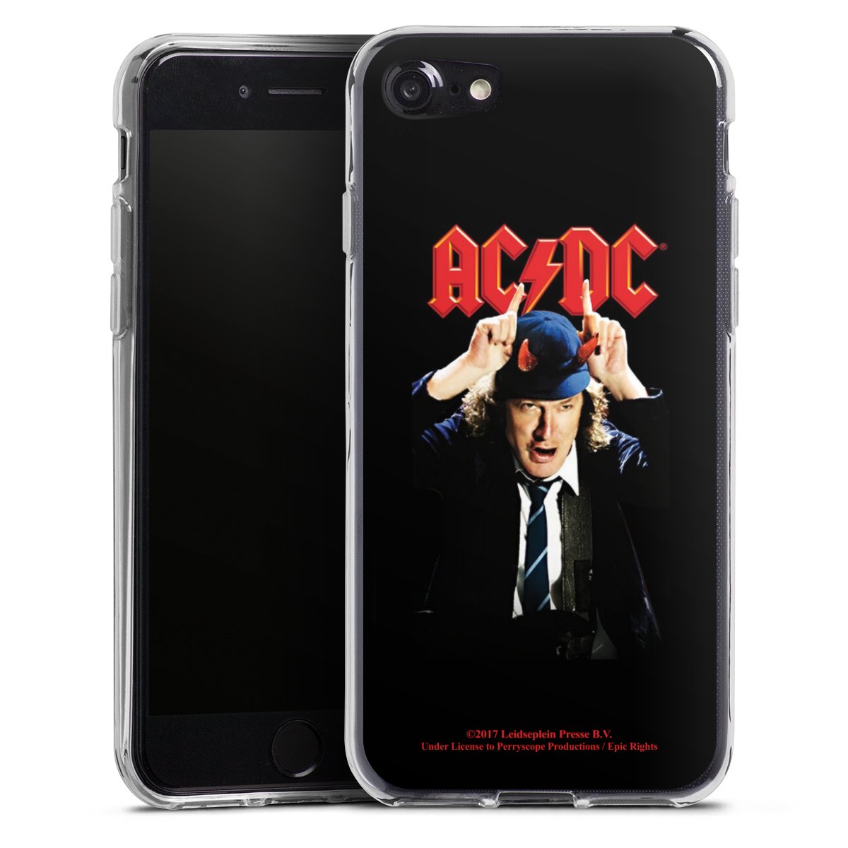 iPhone SE (2020) Handy Silikon Hülle Case transparent Handyhülle Merchandise Acdc Riverplate Silikon Case