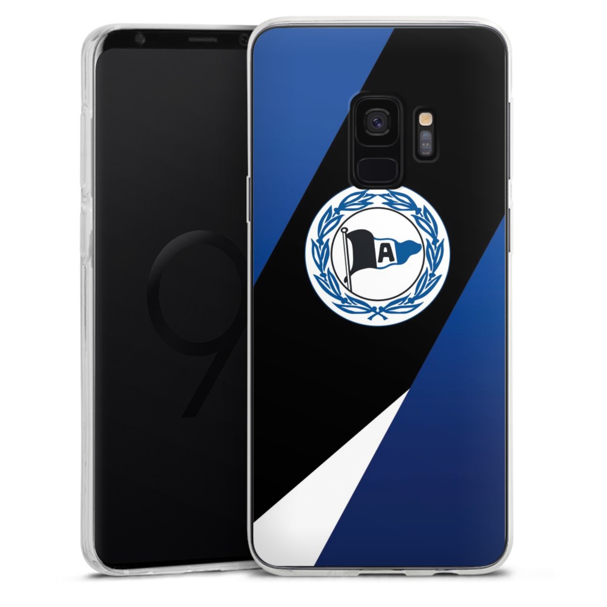 Galaxy S9 Handy Silikon Hülle Case transparent Handyhülle Official Licensed Product Arminia Bielefeld Dsc Silikon Case