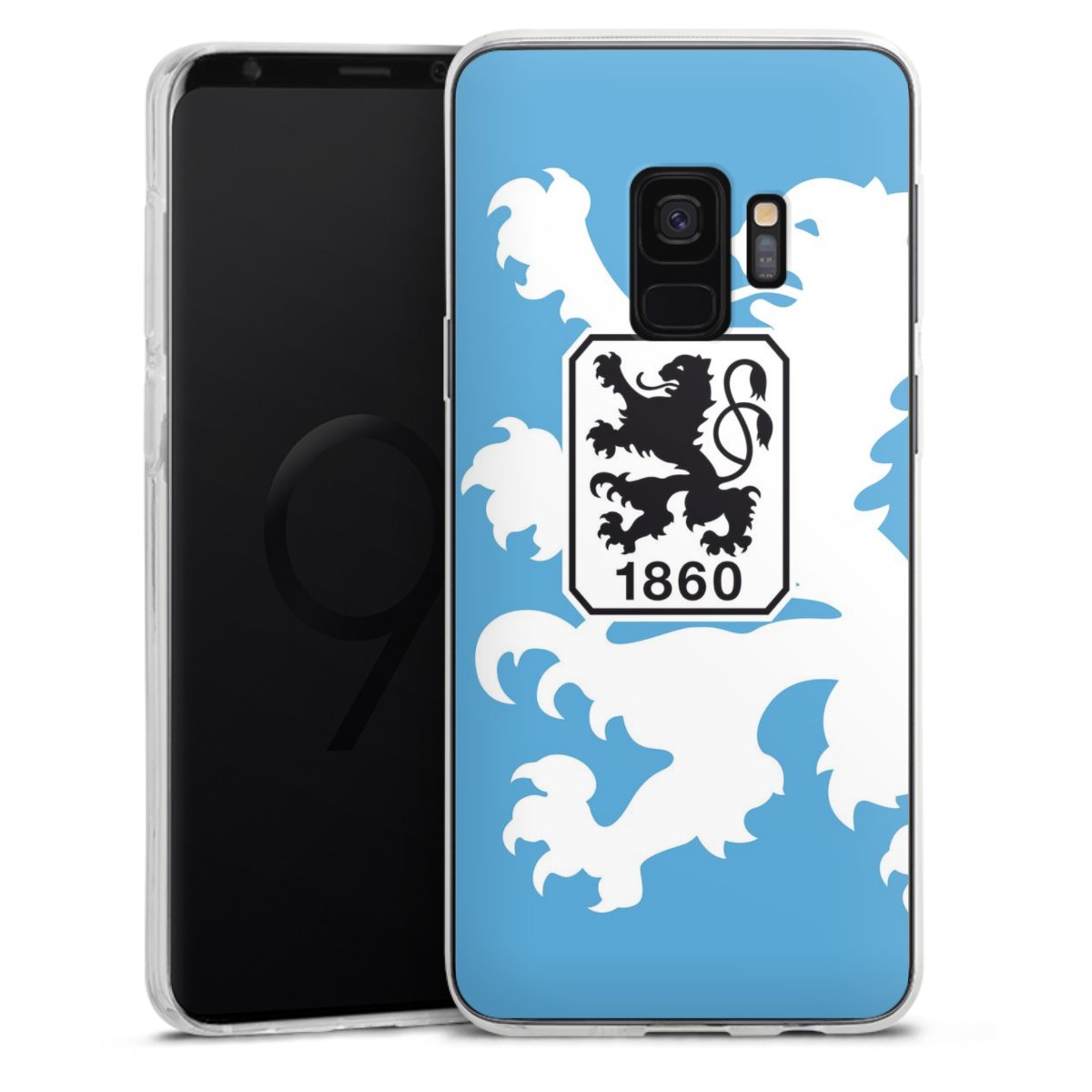 Galaxy S9 Handy Silikon Hülle Case transparent Handyhülle Coat Of Arms Official Licensed Product Silikon Case