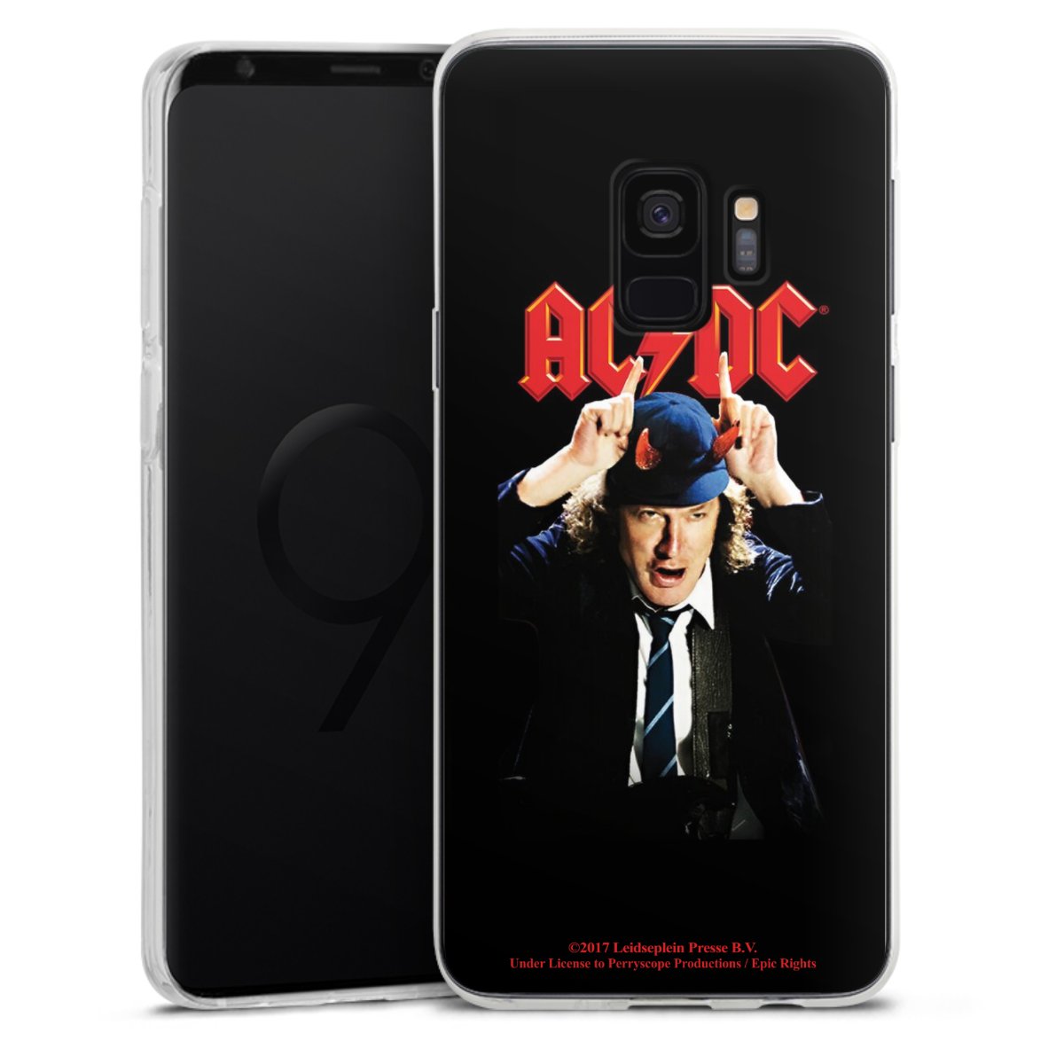 Galaxy S9 Handy Silikon Hülle Case transparent Handyhülle Merchandise Acdc Riverplate Silikon Case