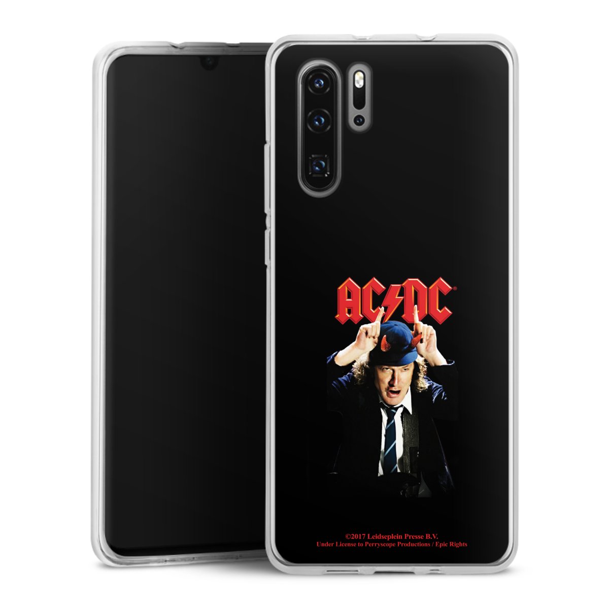 Huawei P30 Pro Handy Silikon Hülle Case transparent Handyhülle Merchandise Acdc Riverplate Silikon Case