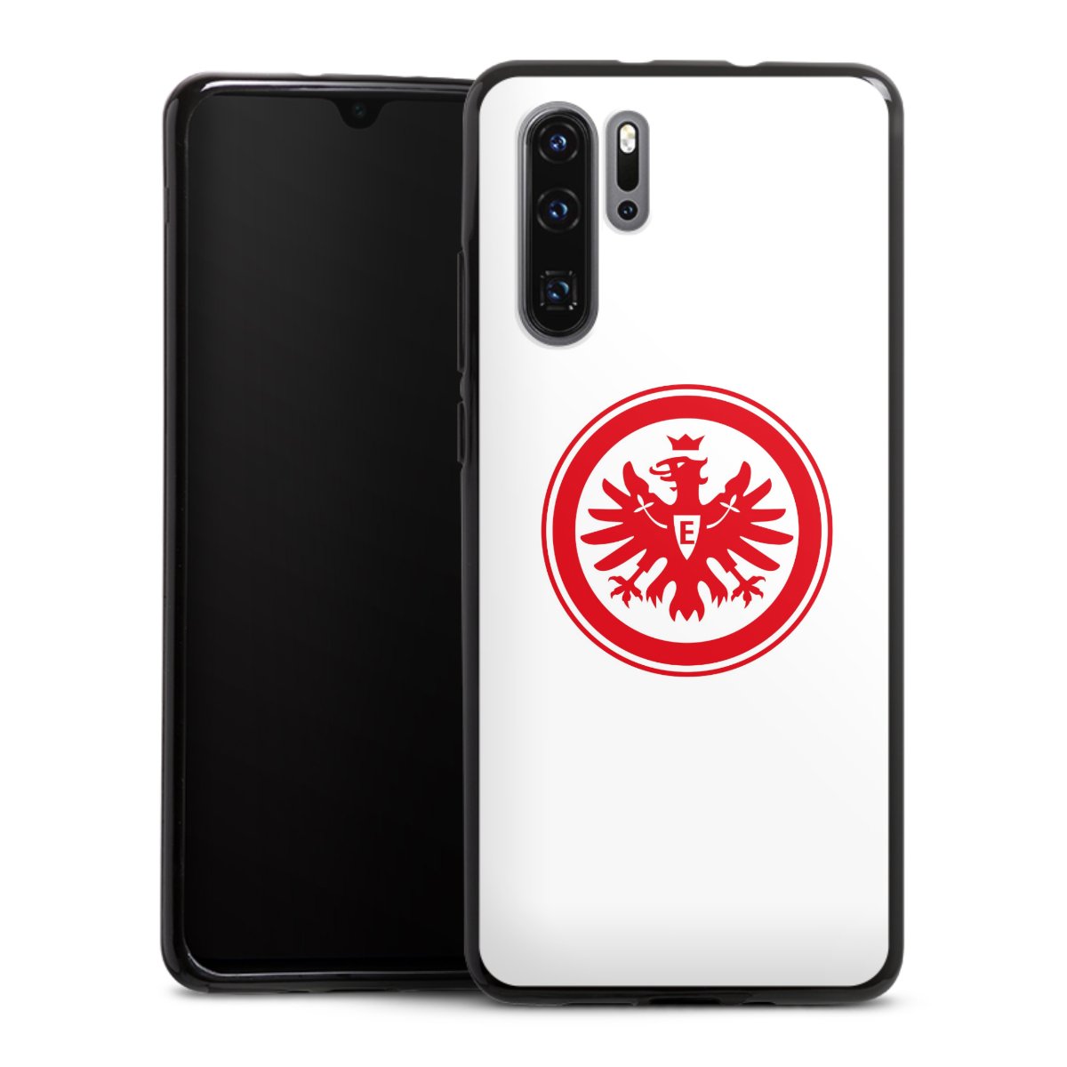 Huawei P30 Pro Handy Silikon Hülle Case schwarz Handyhülle Sge Eintracht Frankfurt Official Licensed Product