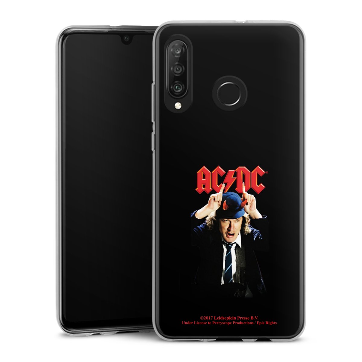 Huawei P30 Lite Handy Silikon Hülle Case transparent Handyhülle Merchandise Acdc Riverplate Silikon Case