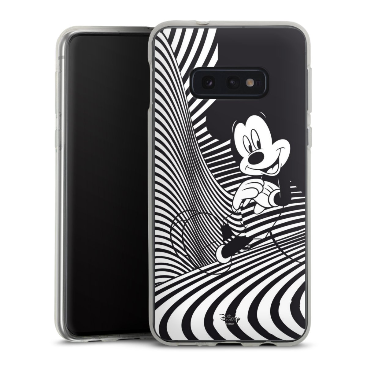 Galaxy S10e Handy Silikon Hülle Case transparent Handyhülle Disney Official Licensed Product Mickey Mouse Silikon Case