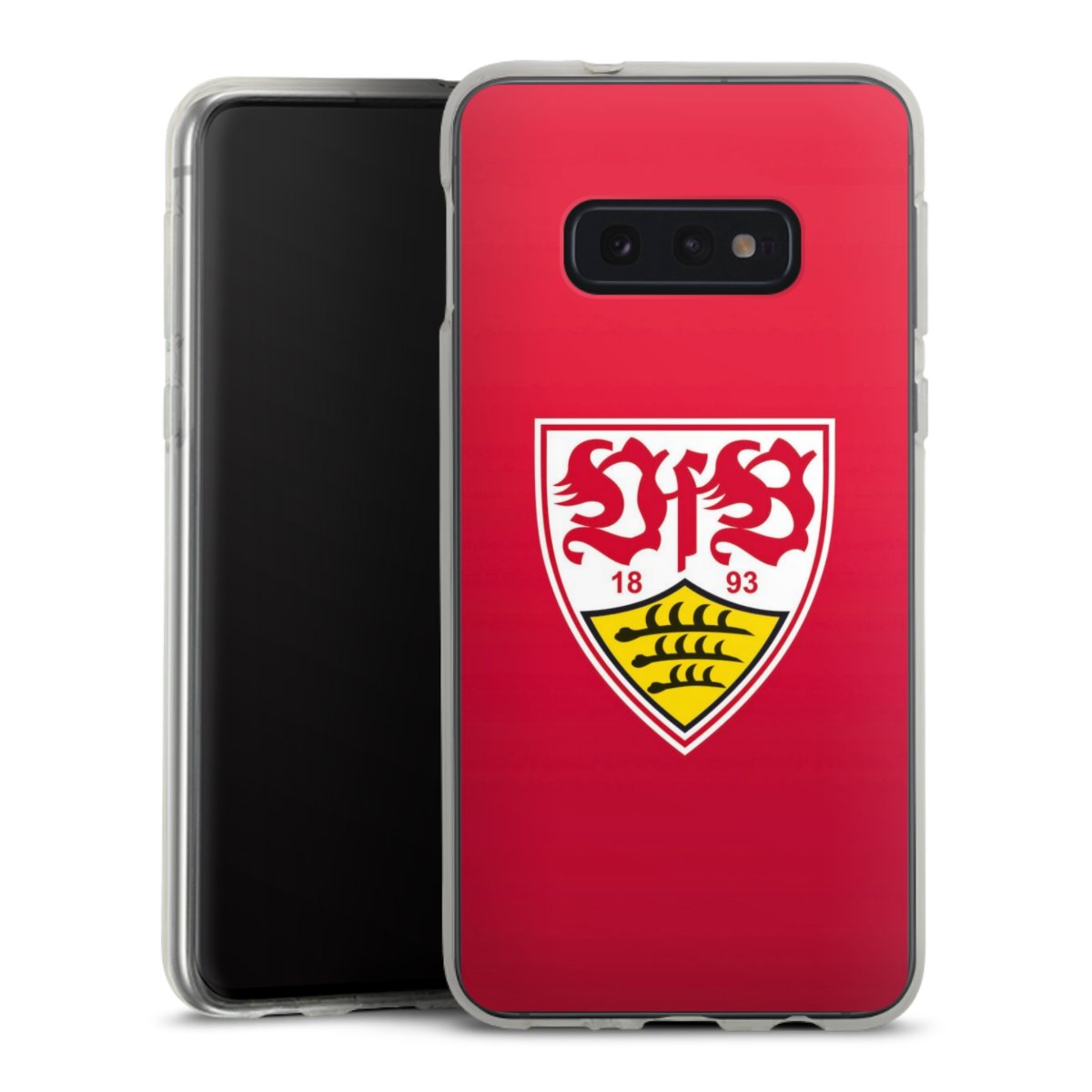 Galaxy S10e Handy Silikon Hülle Case transparent Handyhülle Official Licensed Product Vfb Stuttgart Silikon Case