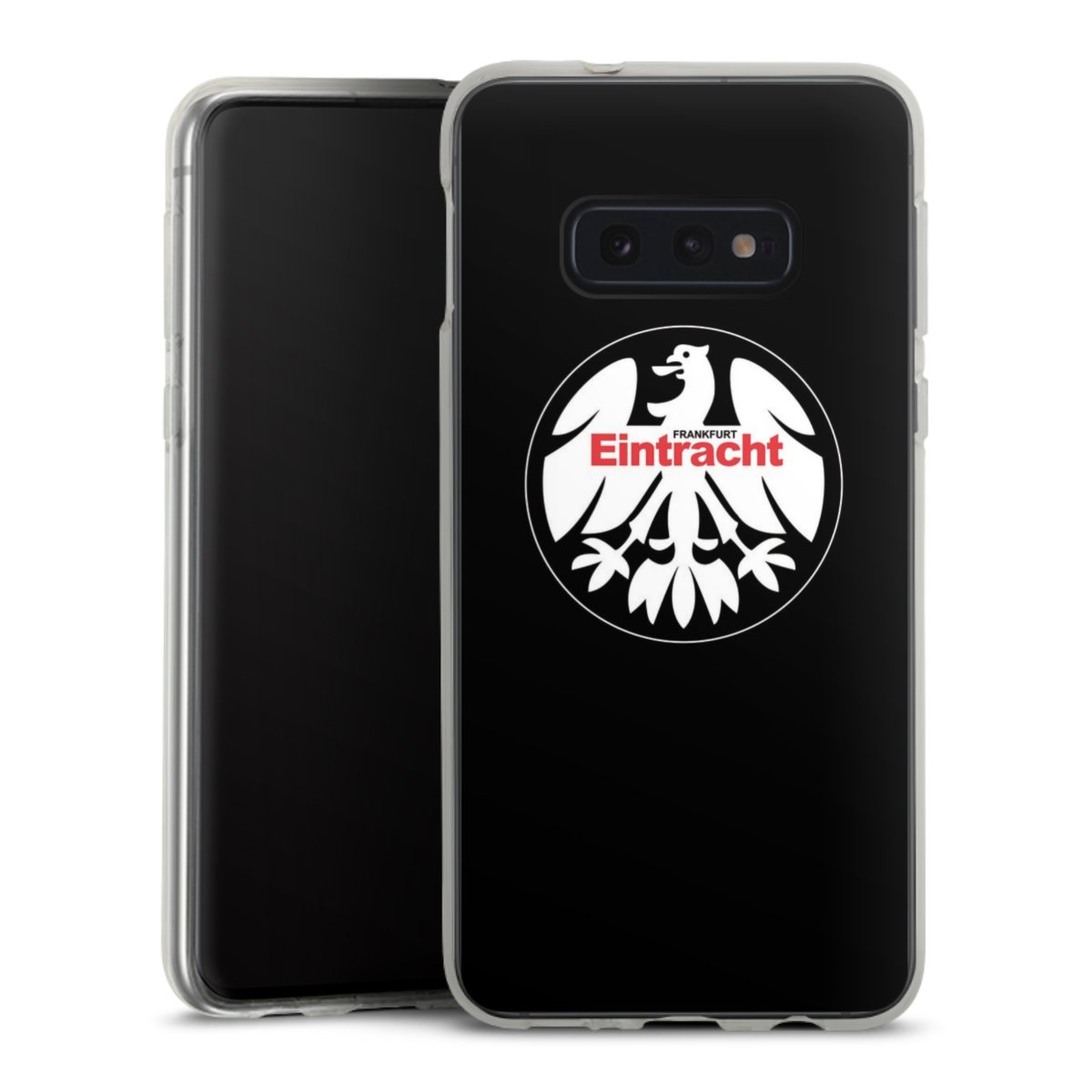 Galaxy S10e Handy Silikon Hülle Case transparent Handyhülle Official Licensed Product Eintracht Frankfurt Sge Silikon Case