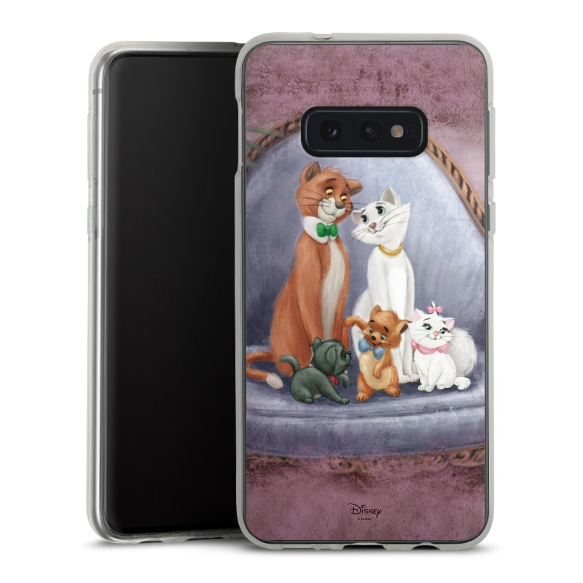 Galaxy S10e Handy Silikon Hülle Case transparent Handyhülle Official Licensed Product Disney Aristocats Silikon Case