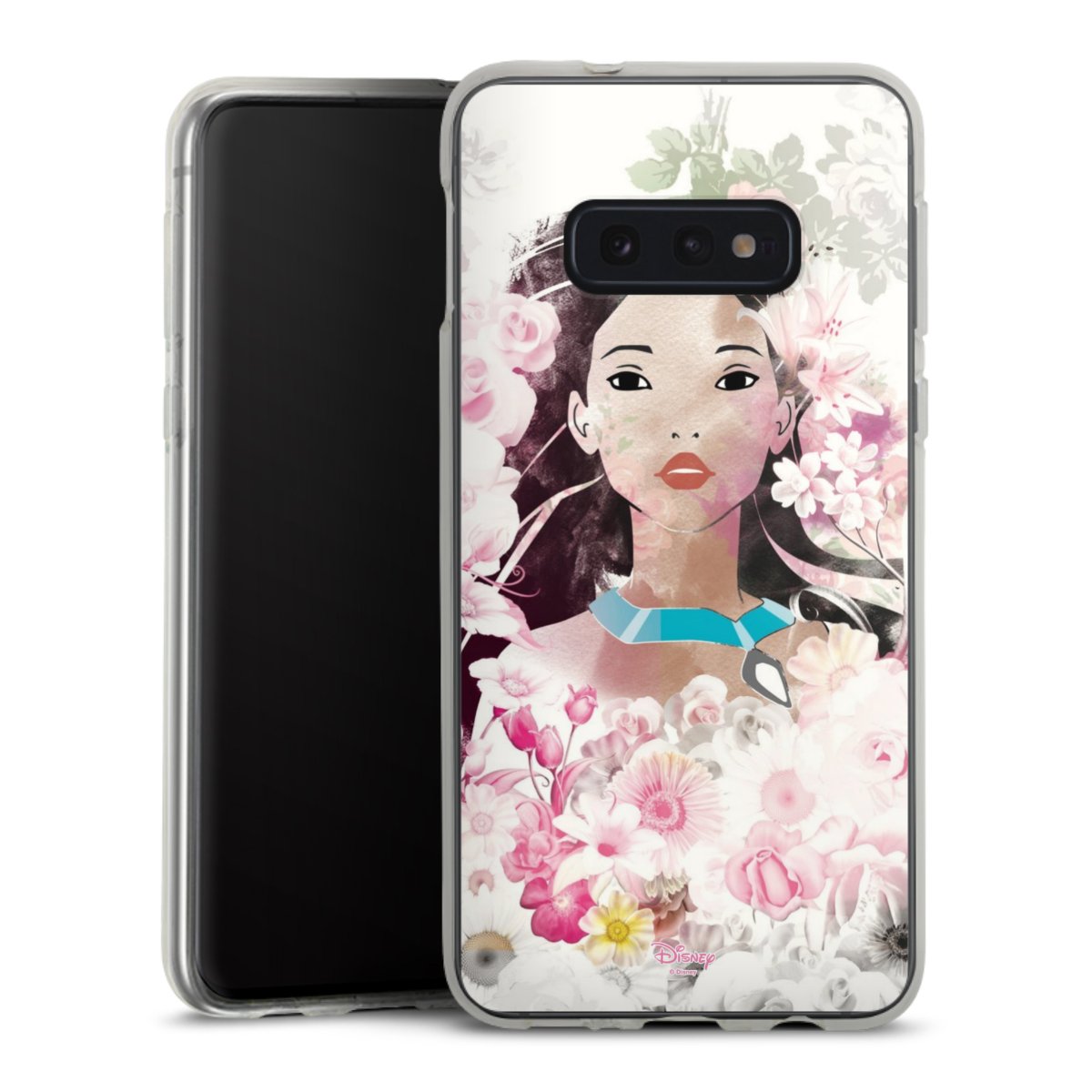 Galaxy S10e Handy Silikon Hülle Case transparent Handyhülle Pocahontas Official Licensed Product Disney Silikon Case