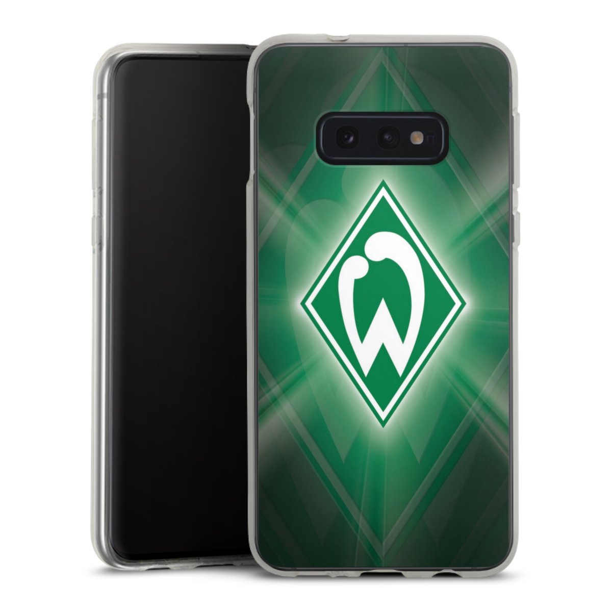 Galaxy S10e Handy Silikon Hülle Case transparent Handyhülle Sv Werder Bremen Official Licensed Product Coat Of Arms Silikon Case