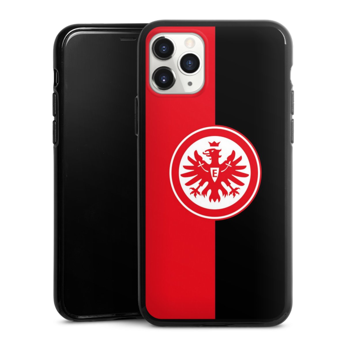 iPhone 11 Pro Handy Silikon Hülle Case schwarz Handyhülle Official Licensed Product Eintracht Frankfurt Sge